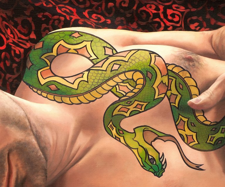 The Snake Charmer print - Paul Richmond Studio