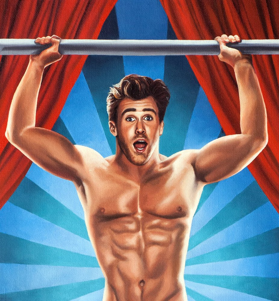 The Strongman print - Paul Richmond Studio