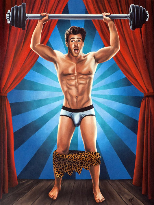 The Strongman print - Paul Richmond Studio