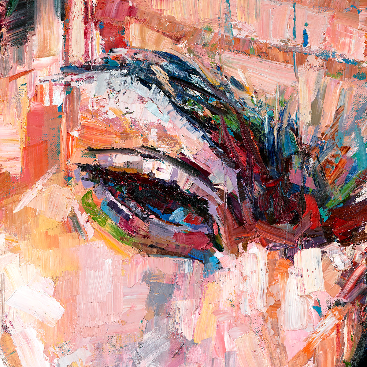 Too Many Questions painting - Paul Richmond Studio