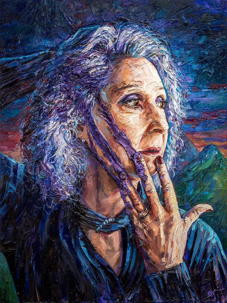 Twilight painting - Paul Richmond Studio