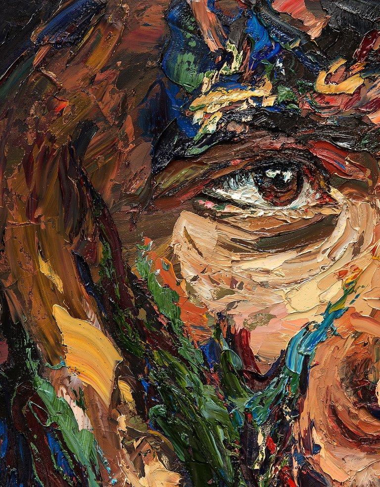 Uprising painting - Paul Richmond Studio