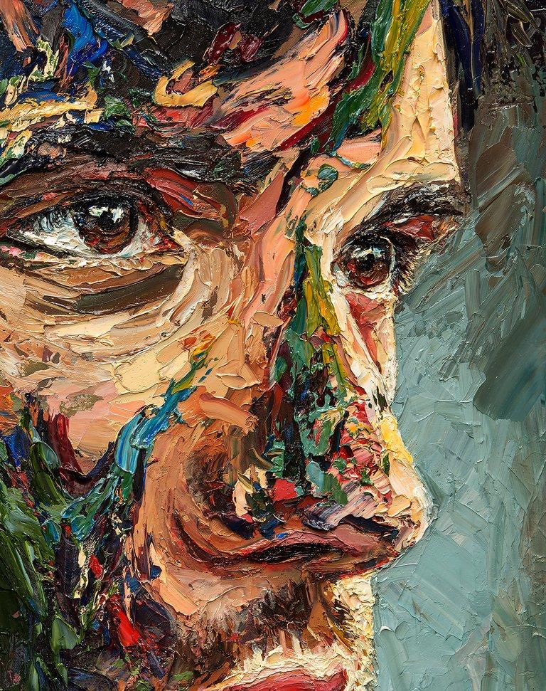 Uprising painting - Paul Richmond Studio
