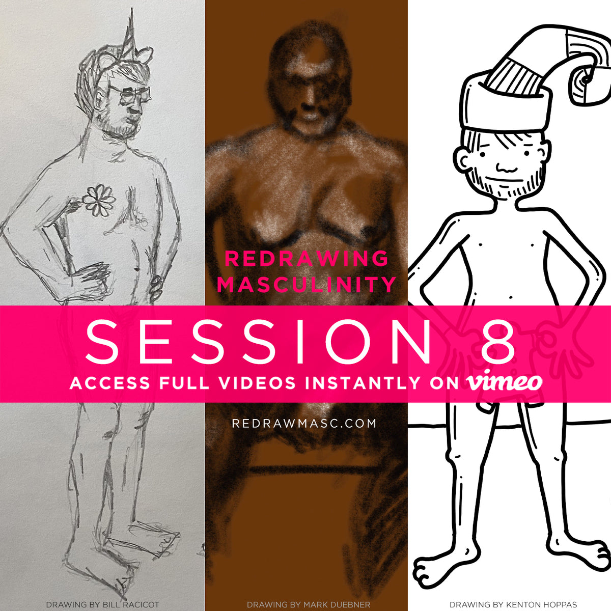 Redrawing Masculinity Workshop Videos with Briden Schueren & Paul Richmond - Paul Richmond Studio