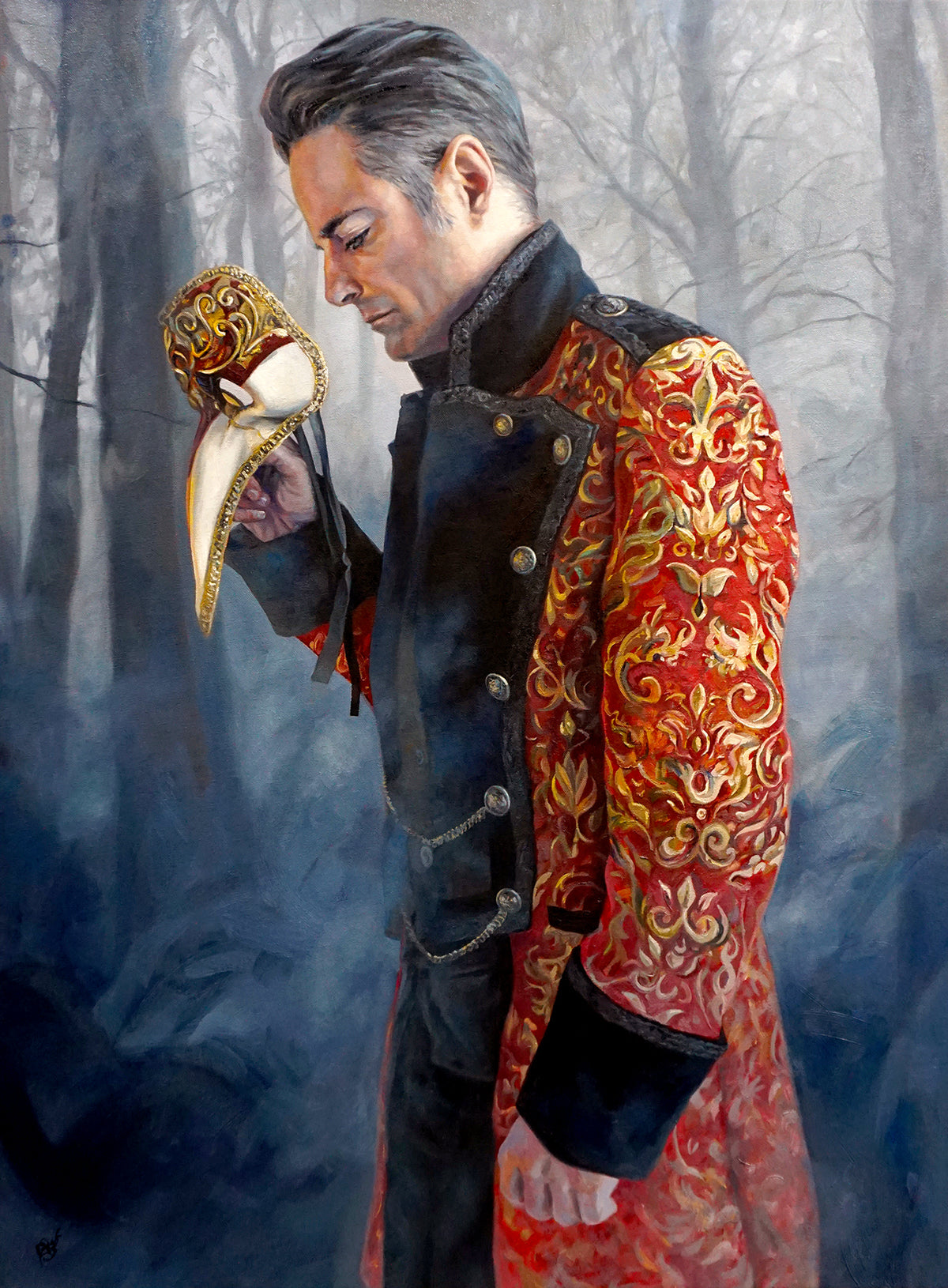 Wounded Healer painting - Paul Richmond Studio
