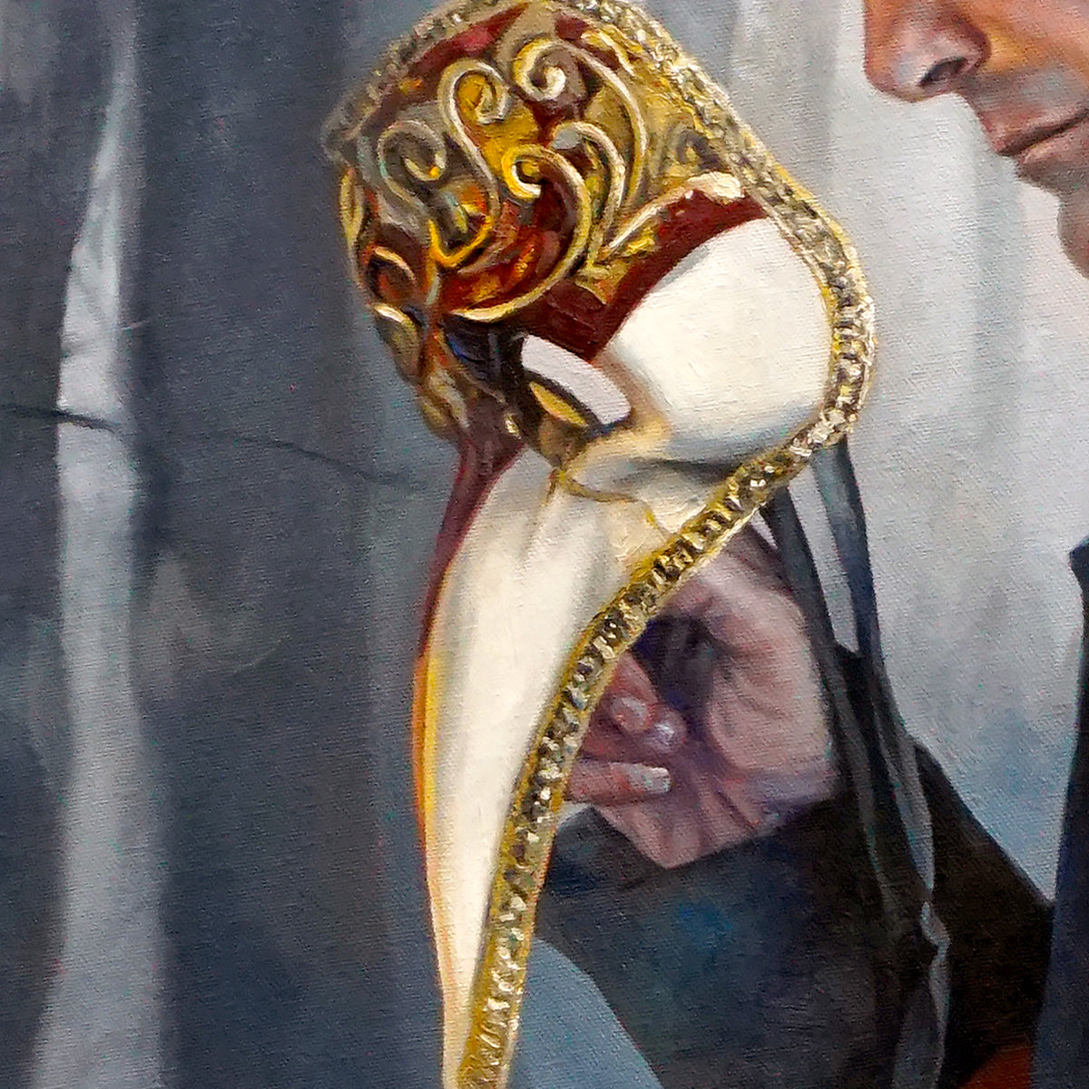 Wounded Healer painting - Paul Richmond Studio