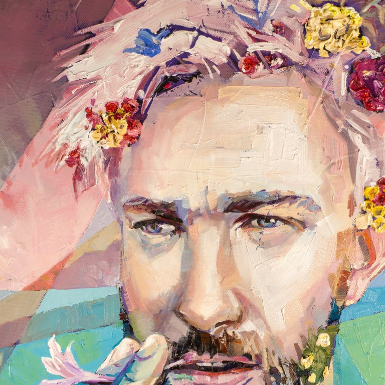 What You're Made Of painting - Paul Richmond Studio