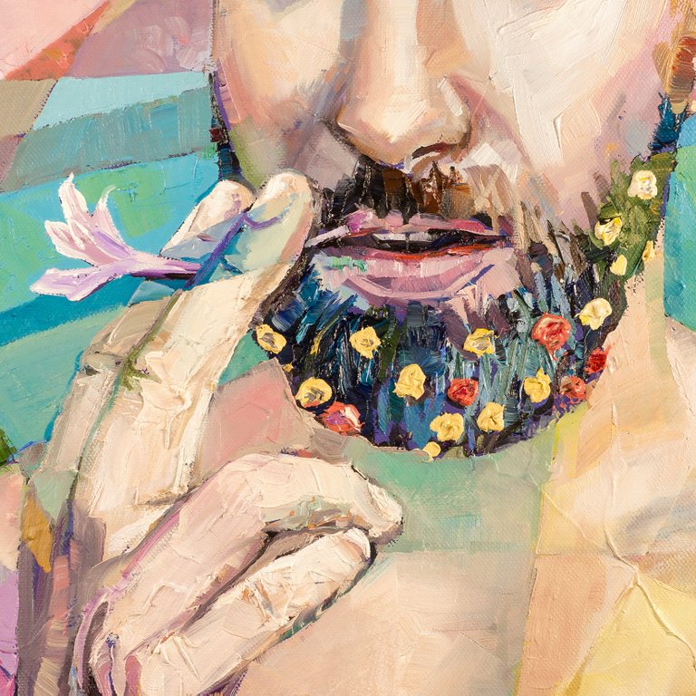 What You're Made Of painting - Paul Richmond Studio