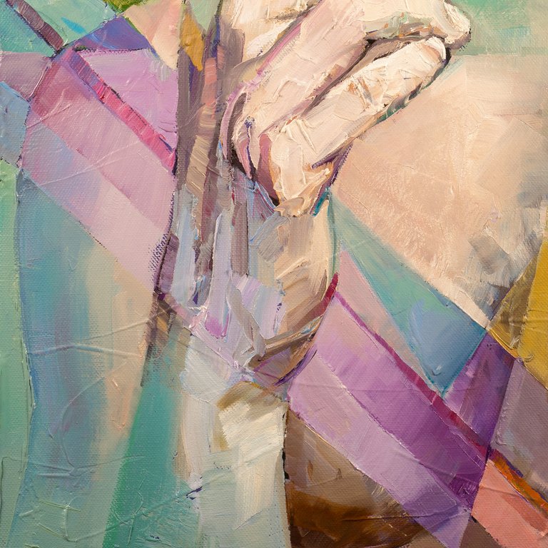 What You're Made Of painting - Paul Richmond Studio