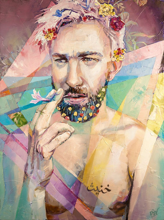 What You're Made Of painting - Paul Richmond Studio